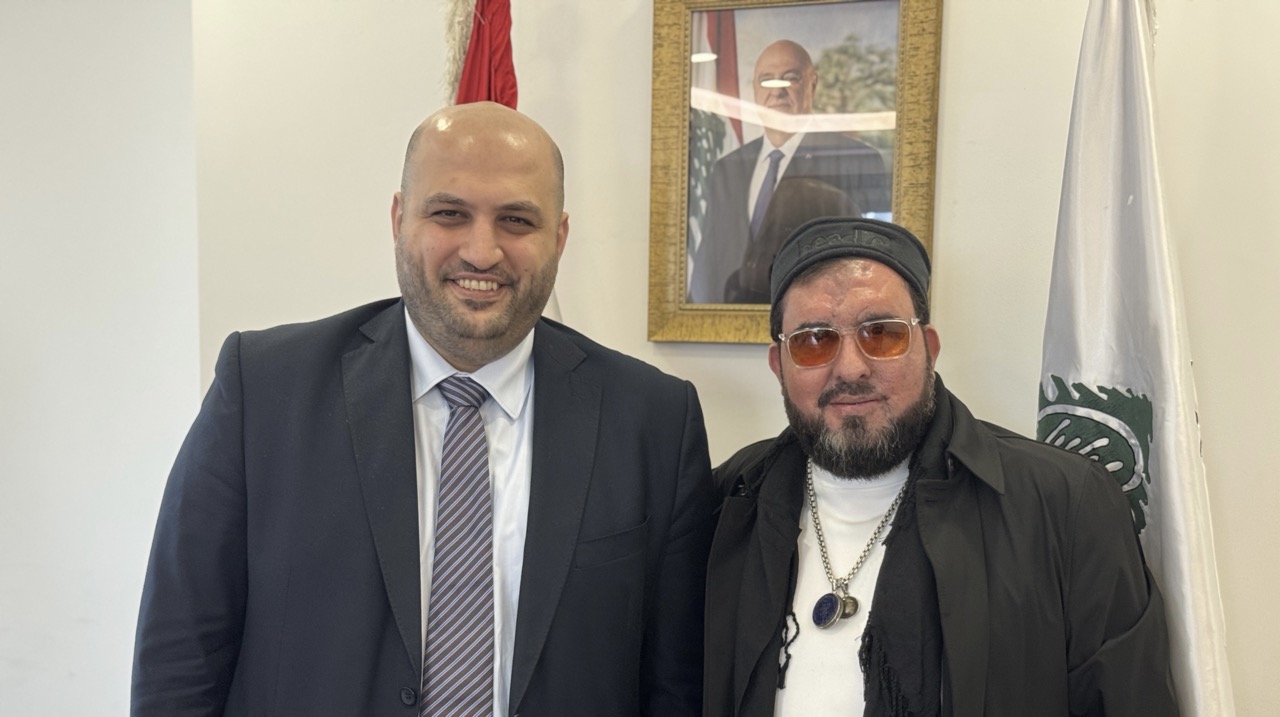 رئيس بلدية الشهابية الحاج محمد قانصو و وزير الصحة الدكتور ركان ناصر الدين